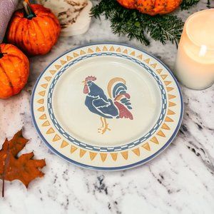 Sunrise Decorative Rooster Plate | Nancy Calhoun
